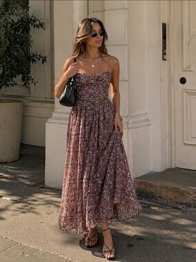 for love and lemons charlotte maxi dress For Love & Lemons